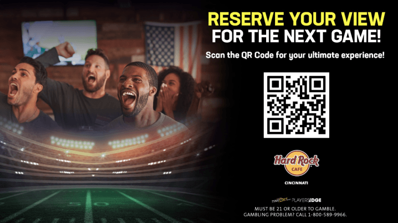 Best Sports Bars in Cincinnati - Sportsbook @ Hard Rock Casino Cincinnati