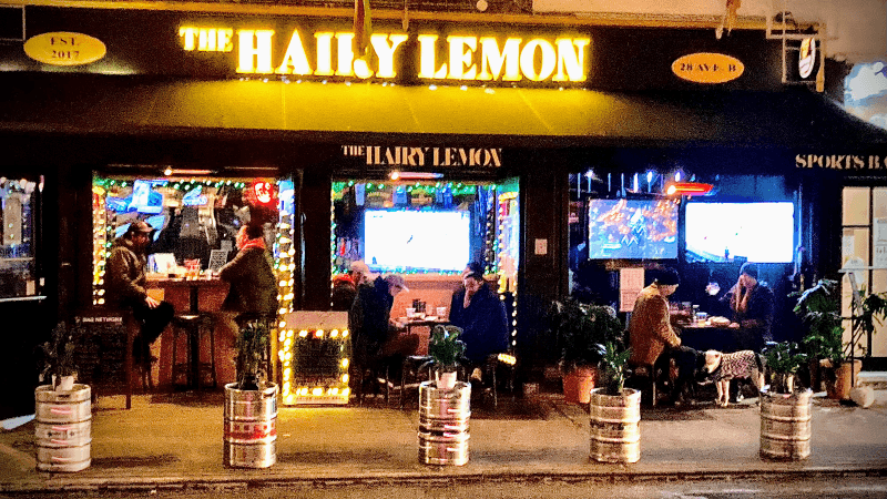 Best Sports Bars in New York - Hairy Lemon