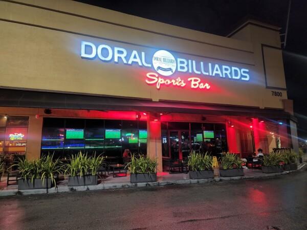 Best Sports Bars in Miami - Doral Billiards